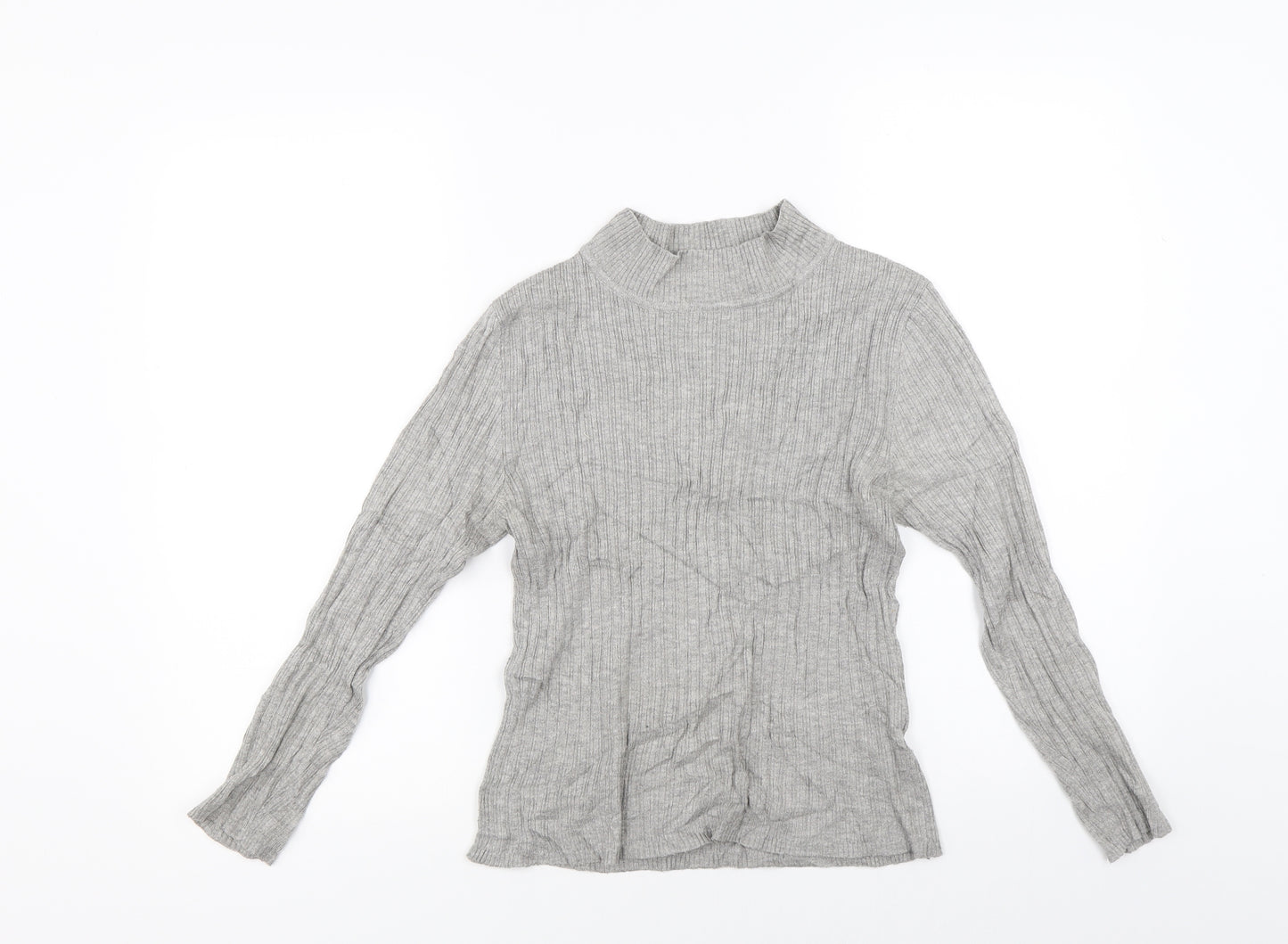 Primark Womens Grey  Knit Pullover Jumper Size 10