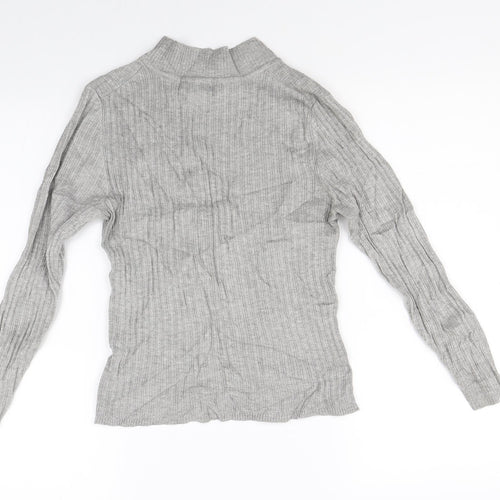 Primark Womens Grey  Knit Pullover Jumper Size 10