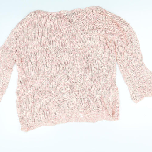 Great planes Womens Pink  Knit Pullover Jumper Size M