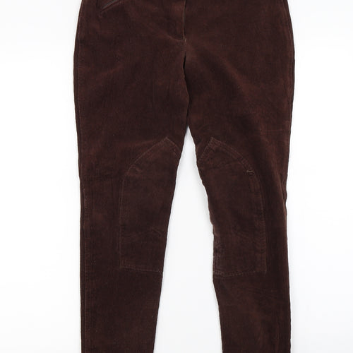 Preworn Womens Brown  Corduroy Trousers  Size 30 L26 in