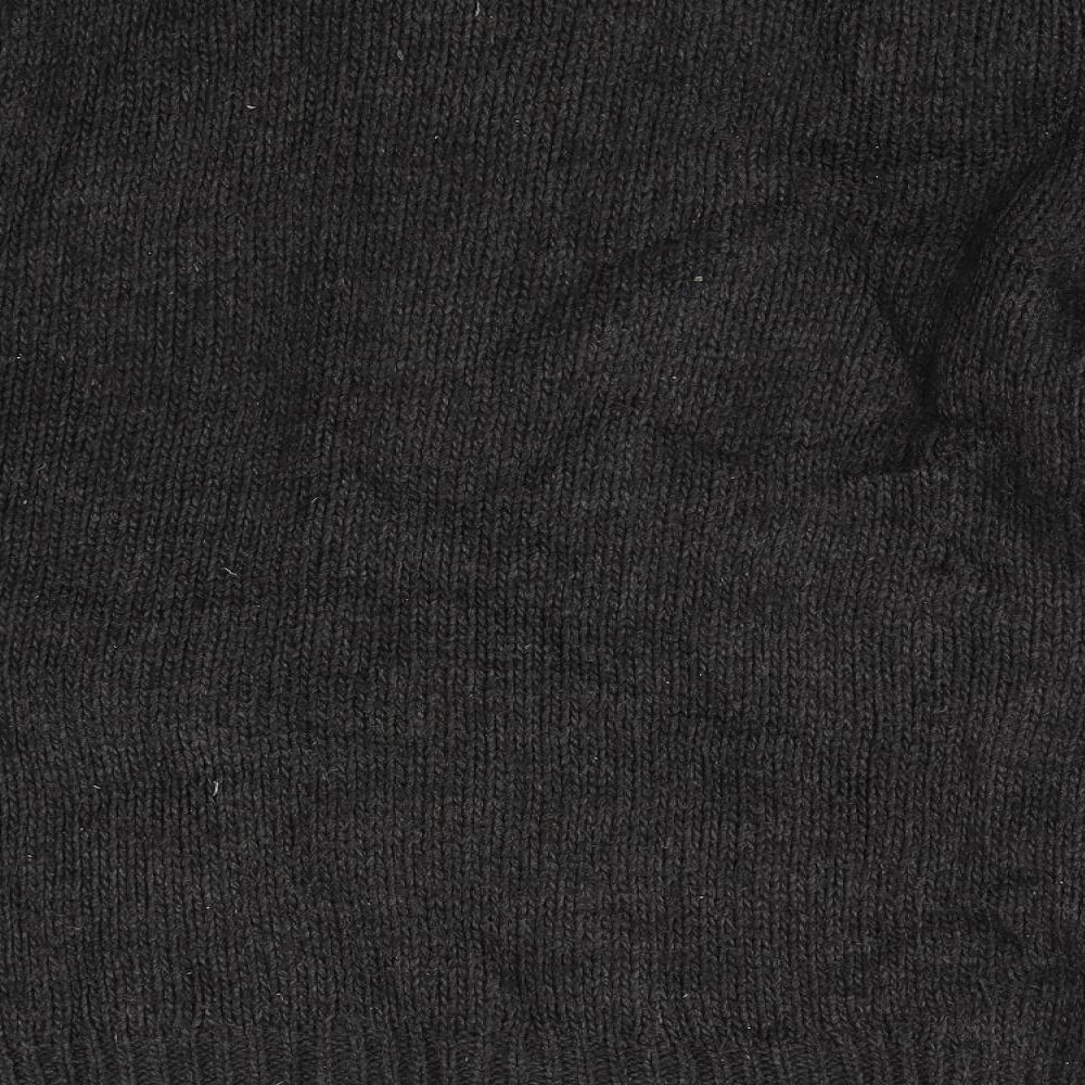 Zara Mens Grey  Knit Pullover Jumper Size XL