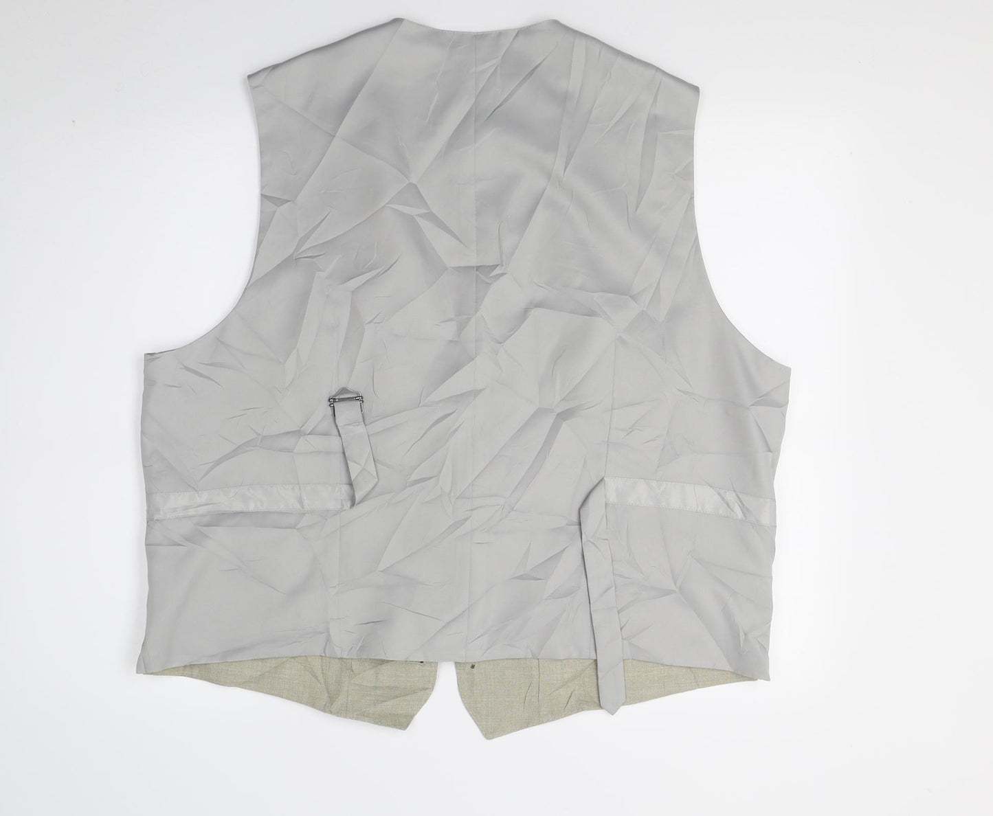 Marks and Spencer Mens Beige   Jacket Waistcoat Size 2XL