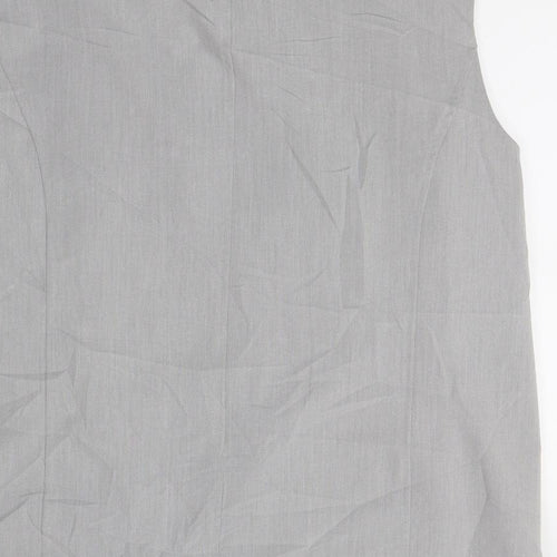 Oscan Womens Grey   Jacket Waistcoat Size 20