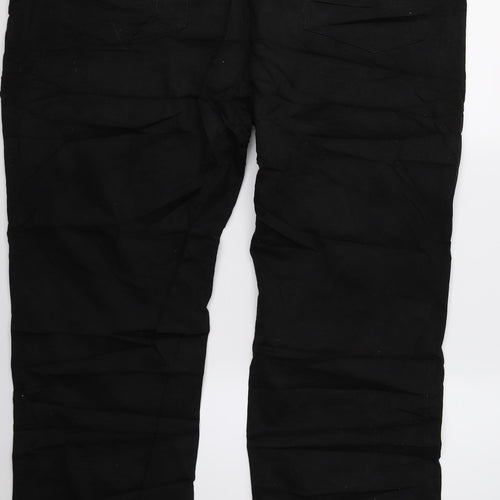 Regatta Mens Black  Denim Straight Jeans Size 44 in L30 in