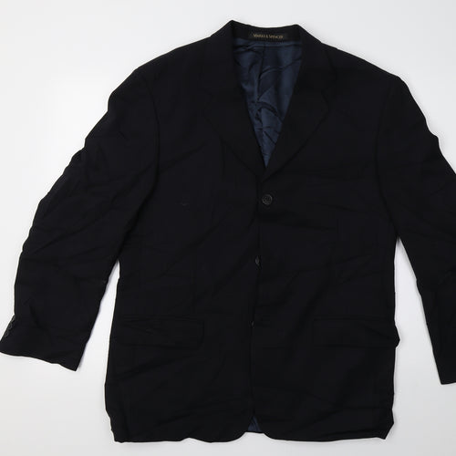 Marks and Spencer Mens Blue   Jacket Blazer Size 40