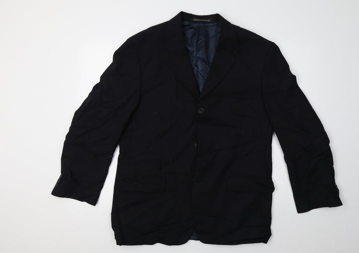 Marks and Spencer Mens Blue   Jacket Blazer Size 40