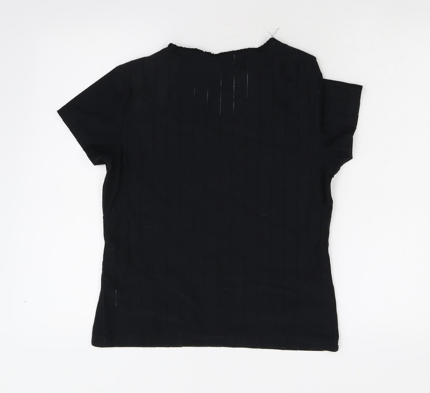 BHS Womens Black   Basic T-Shirt Size 16