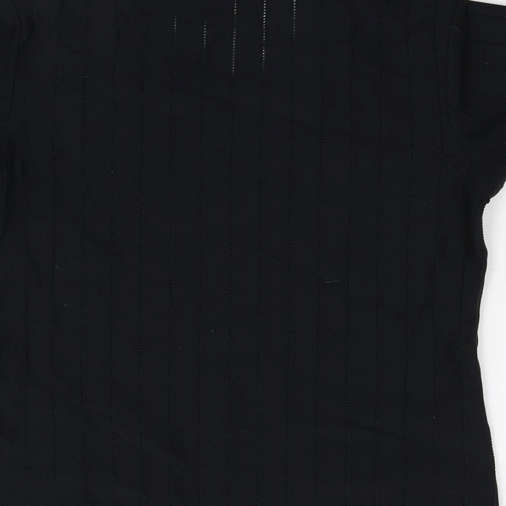 BHS Womens Black   Basic T-Shirt Size 16