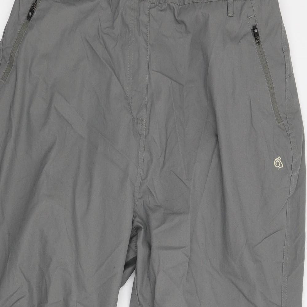 Craghoppers Womens Grey   Cropped Trousers Size 20 L25 in