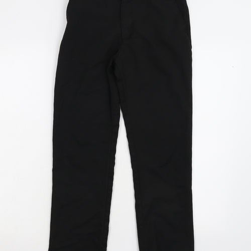 George Boys Black   Dress Pants Trousers Size 10-11 Years