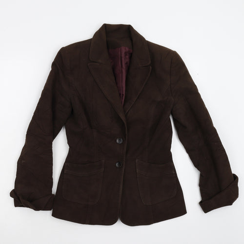 Topshop Womens Brown   Jacket  Size 12