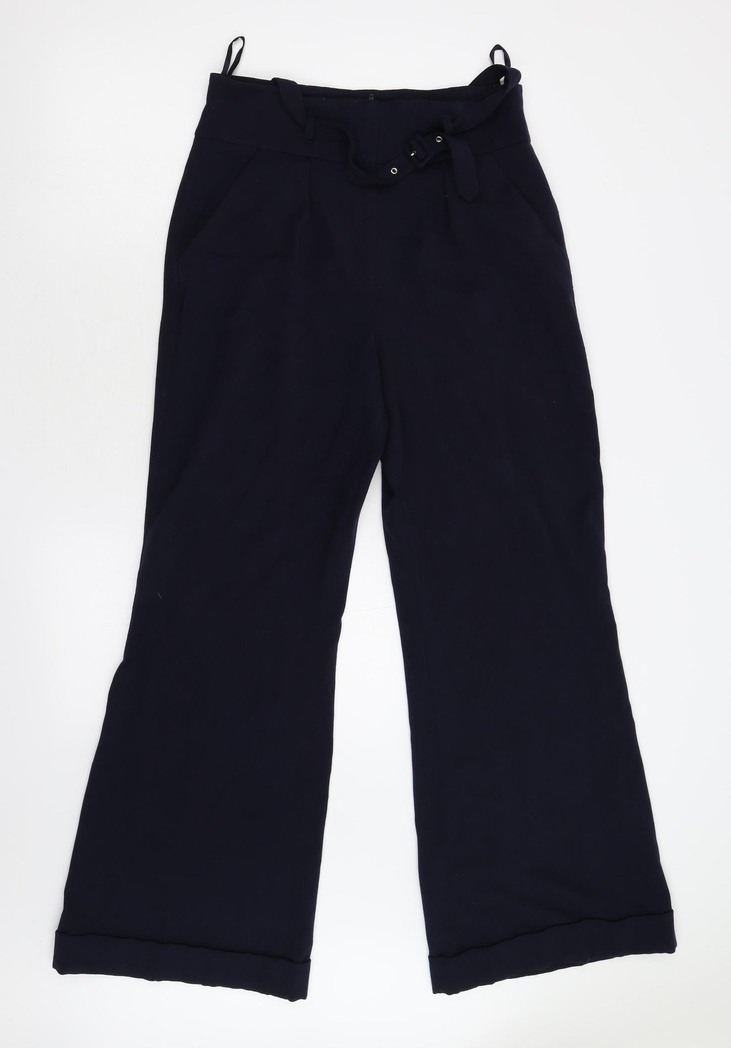 Wallis Womens Blue   Trousers  Size 12 L30 in