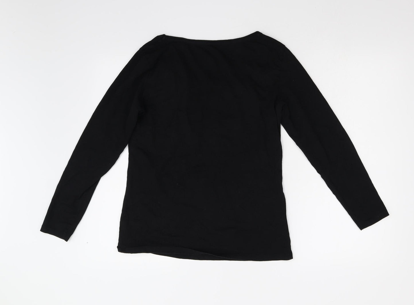 Primark Womens Black   Basic T-Shirt Size 14