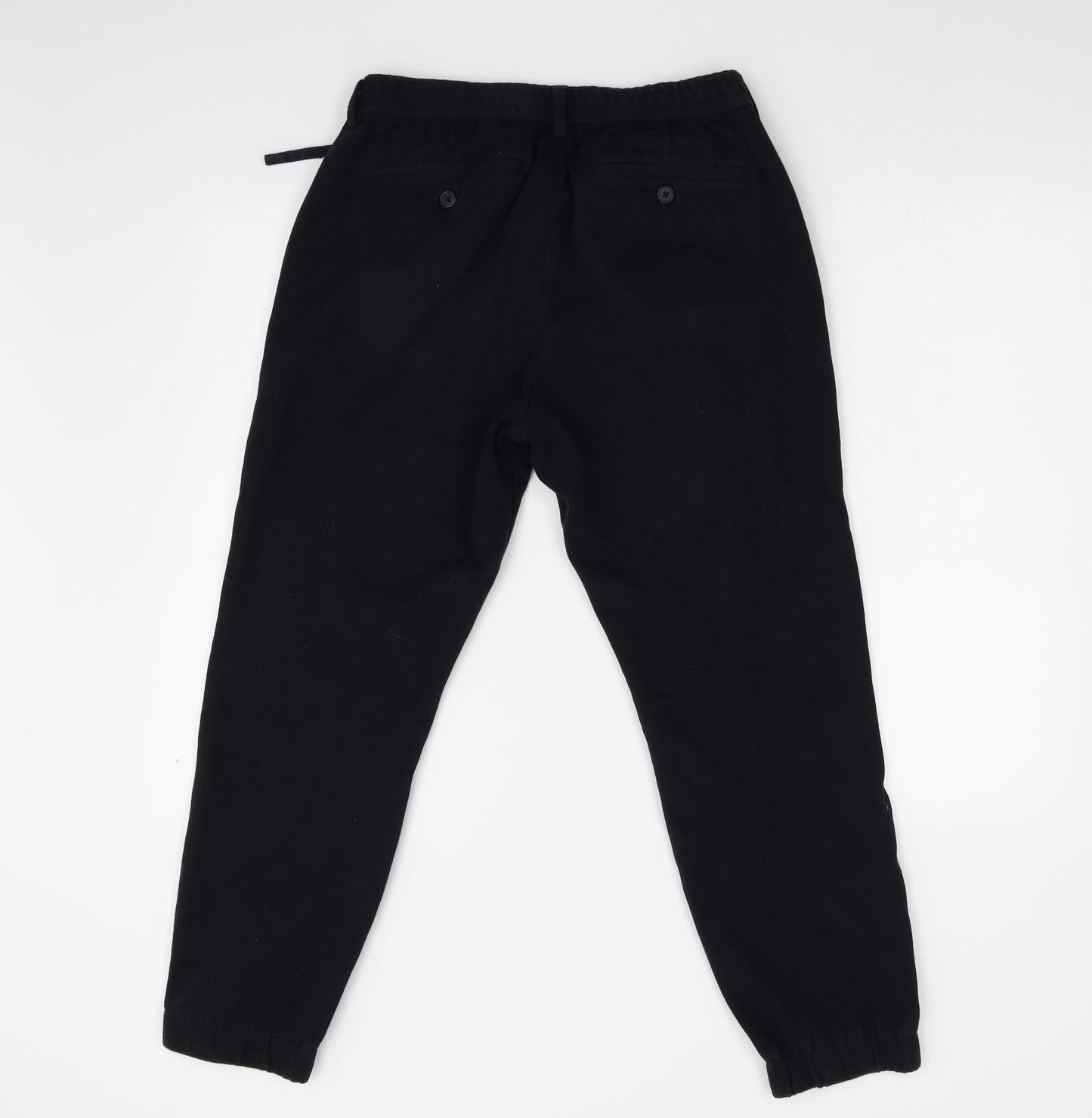 Preworn Womens Blue  Fleece Sweatpants Leggings Size 10 L26 in