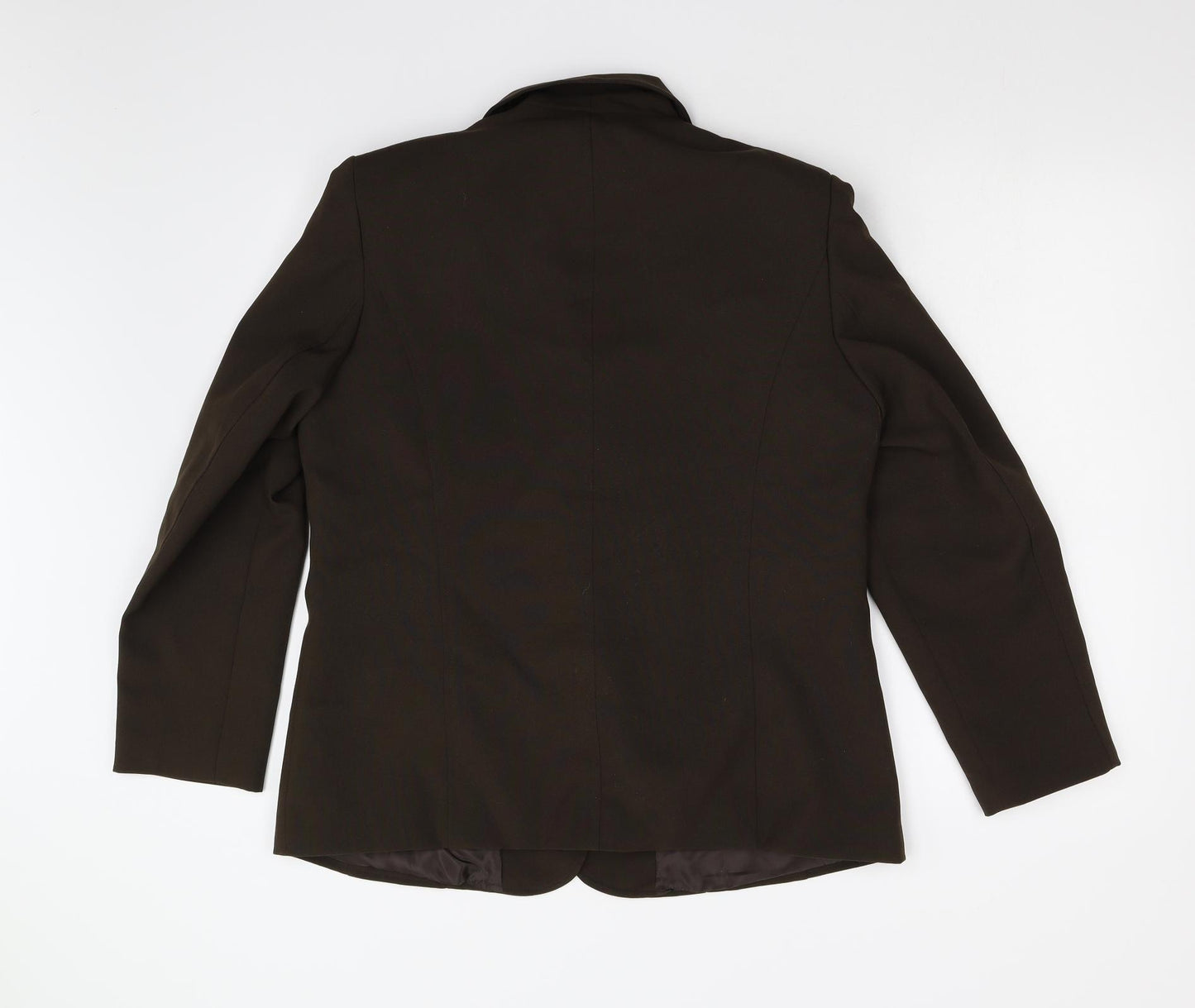 Classic Womens Brown   Jacket Blazer Size 16