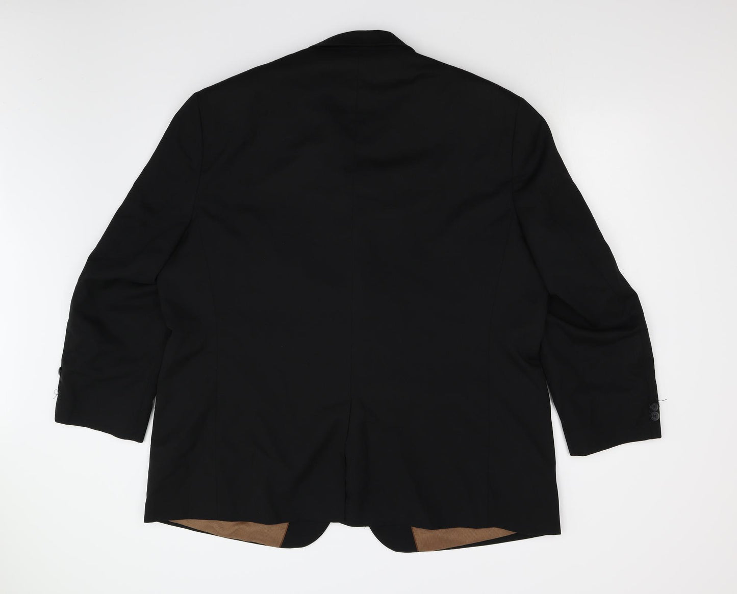 Brook Taverner Mens Black   Jacket Blazer Size XL