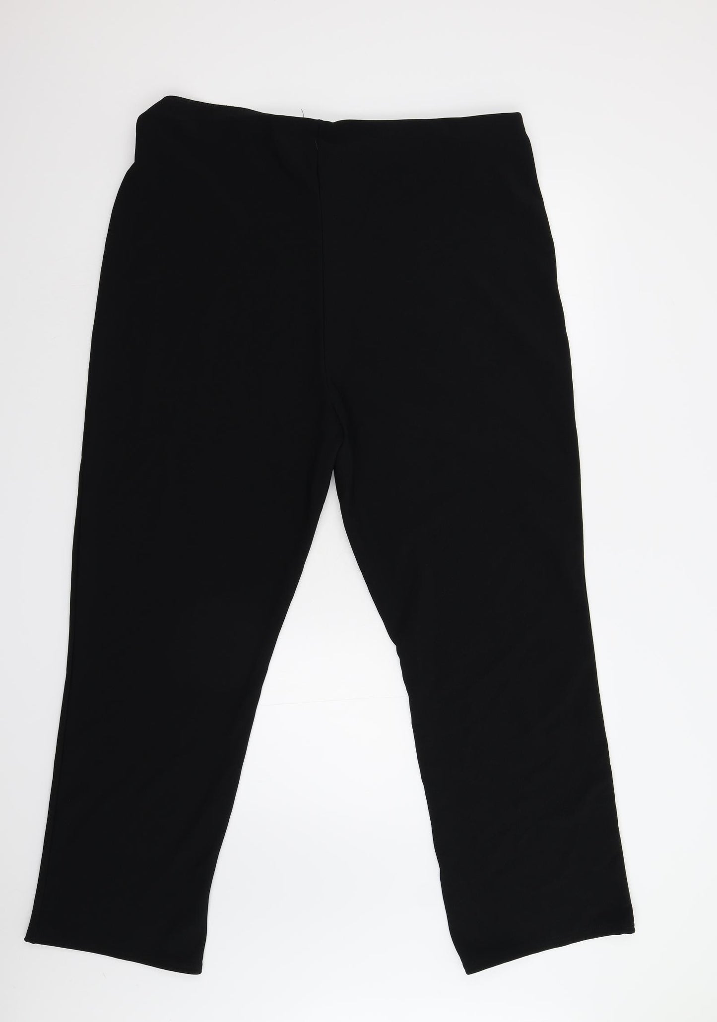 Preworn Womens Black   Trousers  Size 24 L29 in