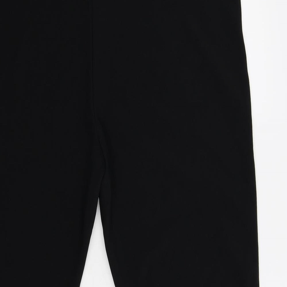 Preworn Womens Black   Trousers  Size 24 L29 in