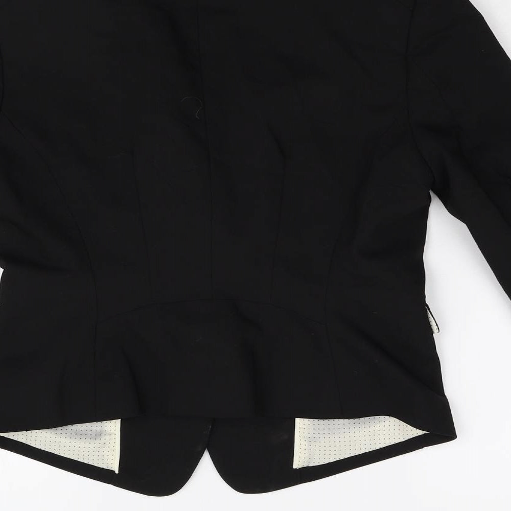 H&M Womens Black   Jacket Blazer Size 8
