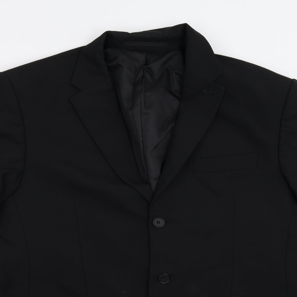 NEXT Mens Black   Jacket Blazer Size 42