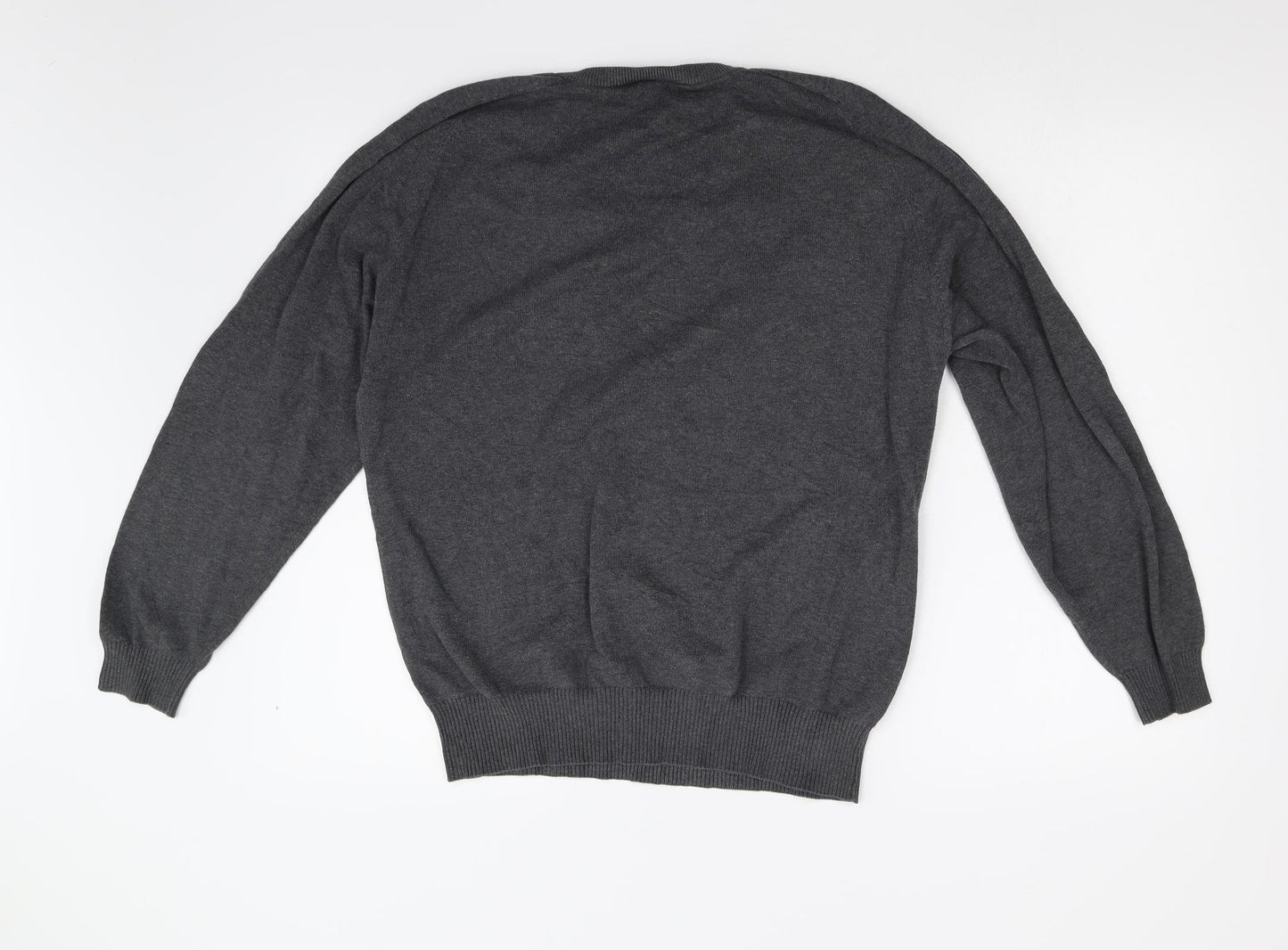 Performa Mens Grey  Knit Pullover Jumper Size M