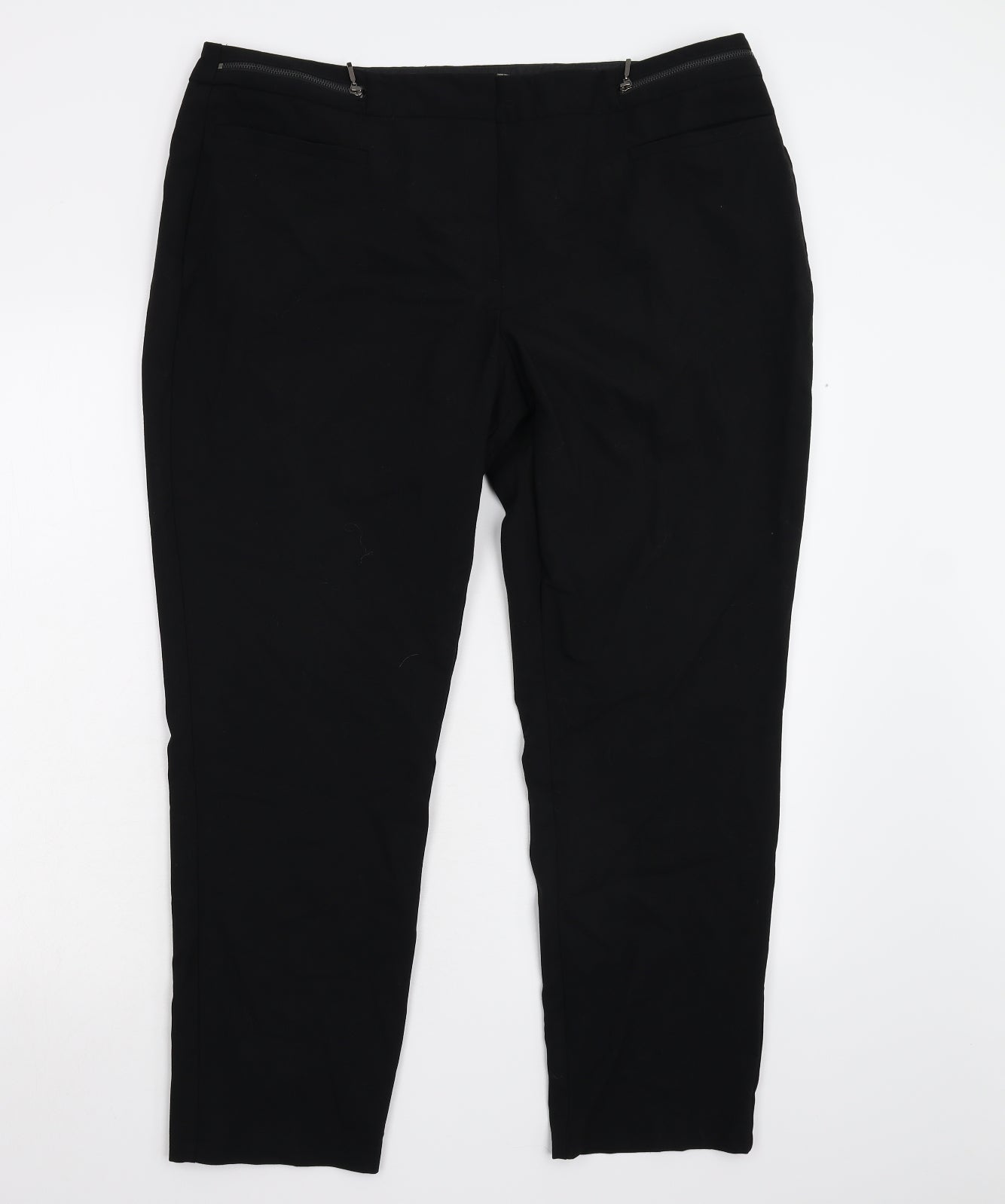 Principles Womens Black   Trousers  Size 18 L27 in
