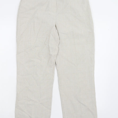 M&S Womens Beige   Trousers  Size 10 L26 in - Short