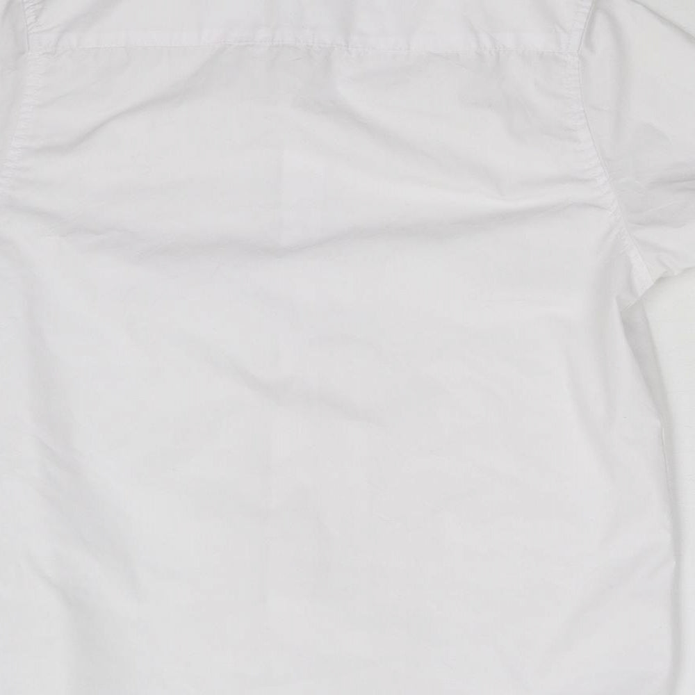 Pep & Co Boys White   Basic Button-Up Size 9-10 Years