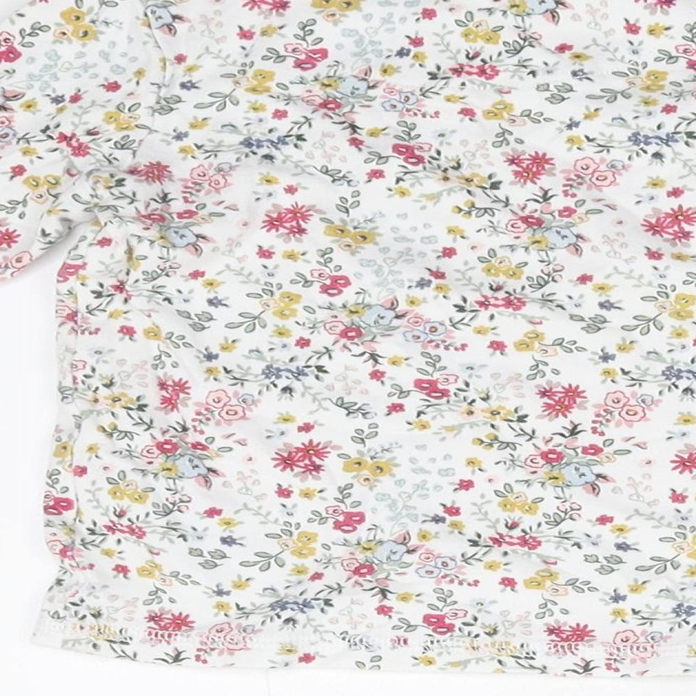 NEXT Baby Multicoloured Floral  Basic T-Shirt Size 12-18 Months