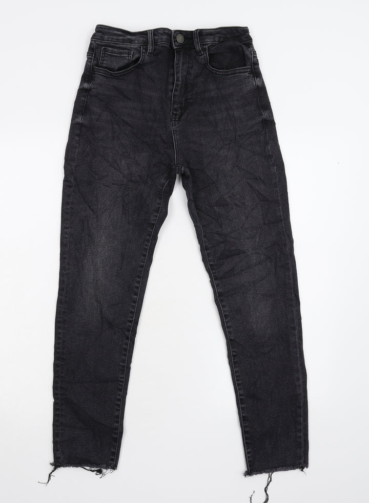 STR Womens Black  Denim Skinny Jeans Size 10 L26 in
