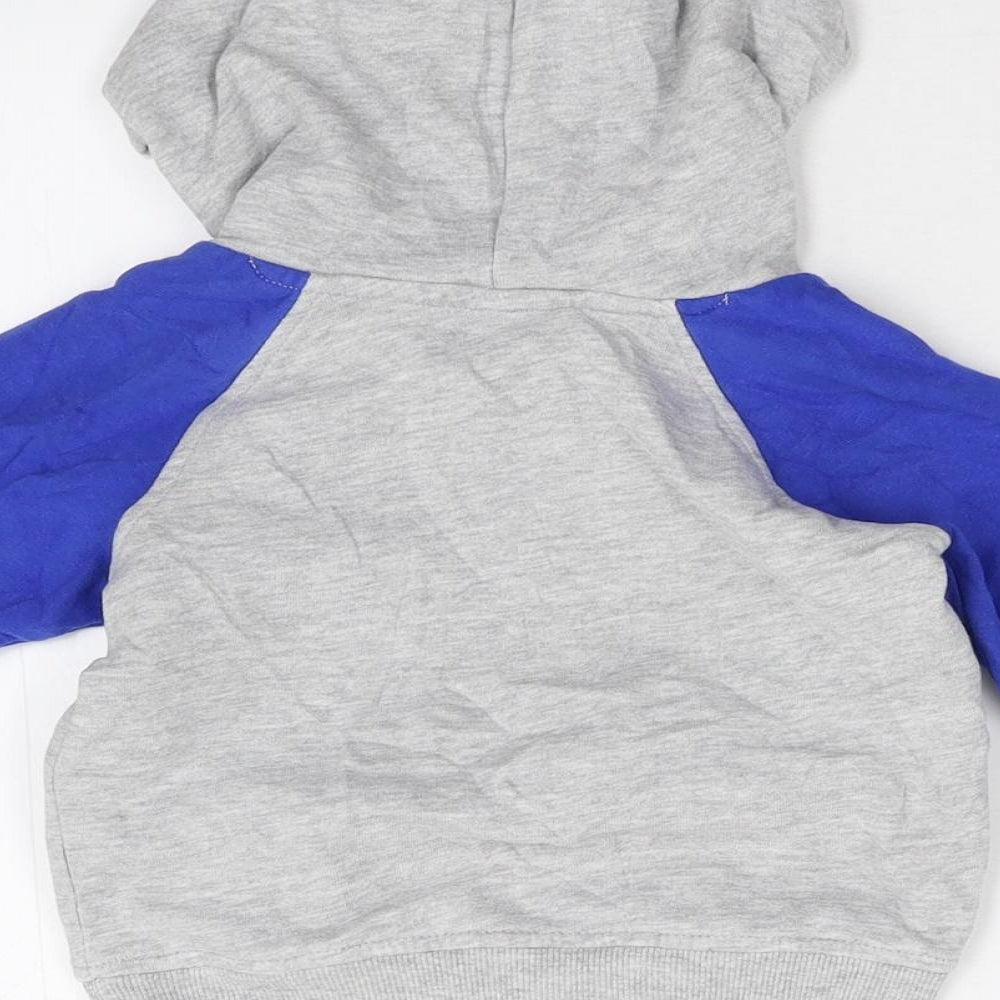 Matalan  Grey  Fleece Pullover Jumper Size 12-18 Months