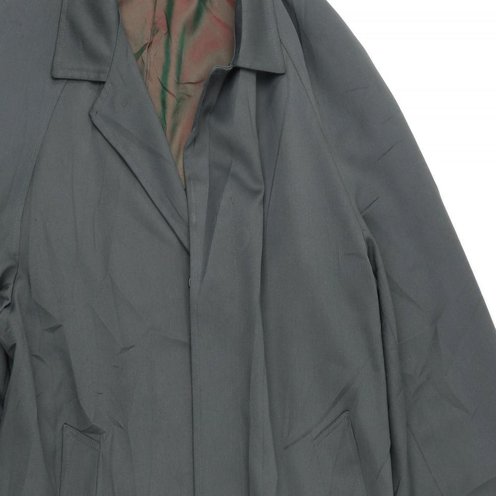 Woods & Gray Mens Green   Overcoat Coat Size M