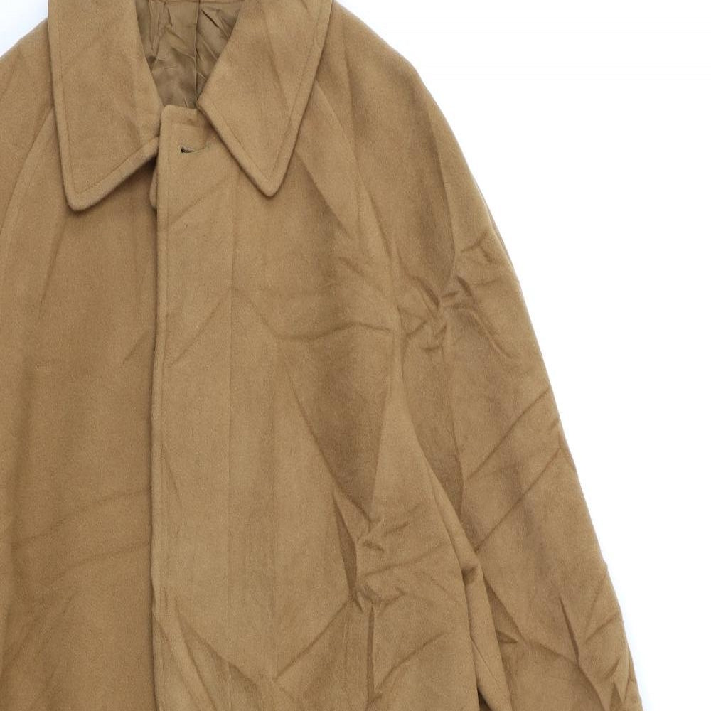 Preworn Womens Beige   Overcoat Coat Size M