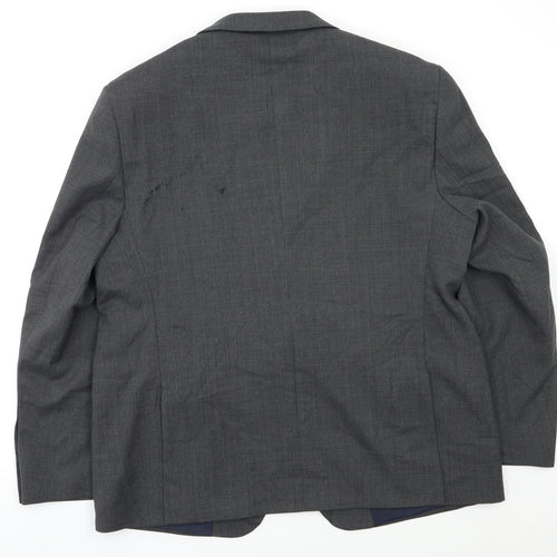 M&S Mens Grey   3 Piece Blazer Size 44