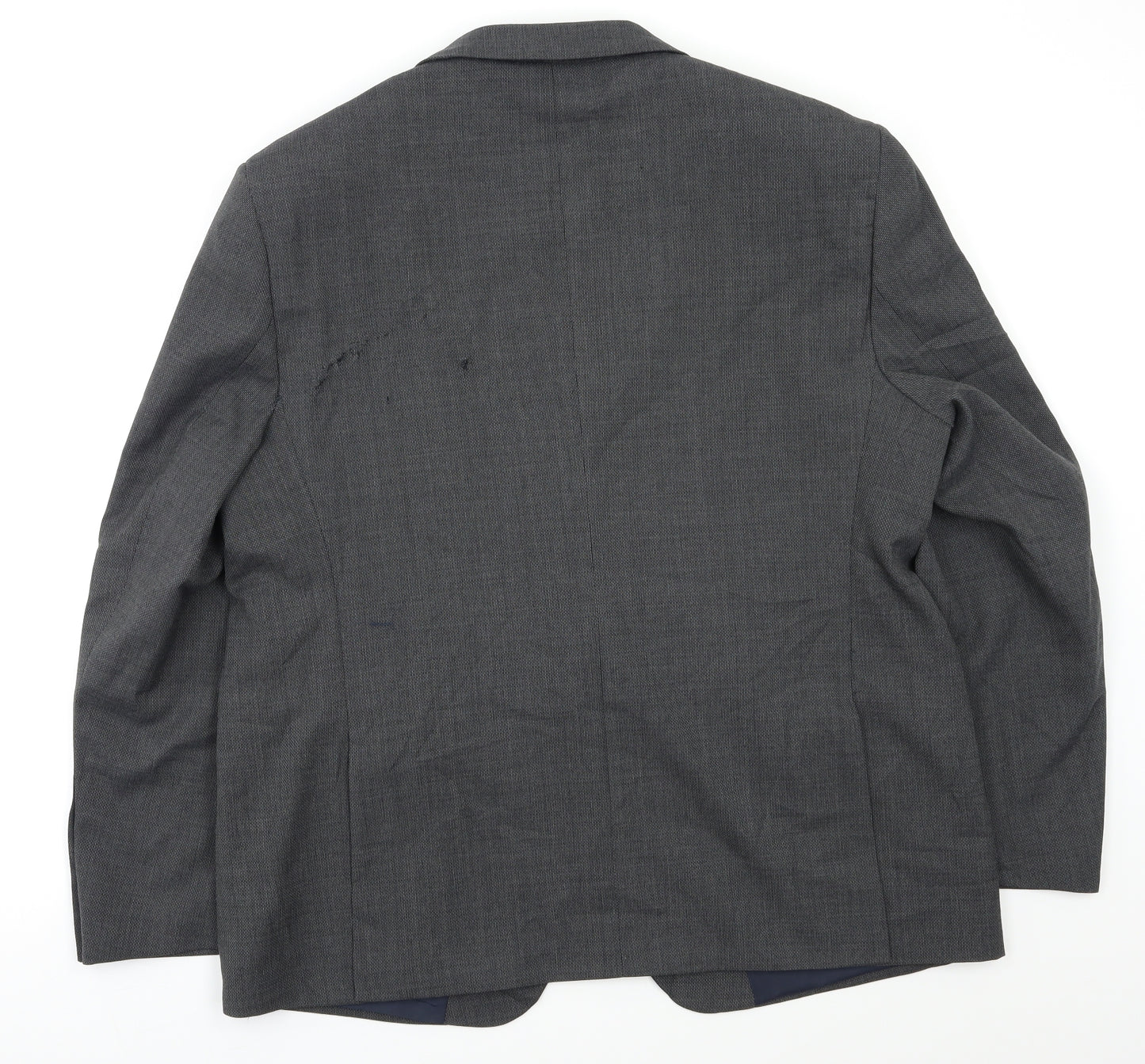 M&S Mens Grey   3 Piece Blazer Size 44