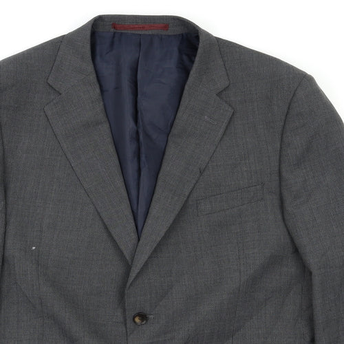 M&S Mens Grey   3 Piece Blazer Size 44