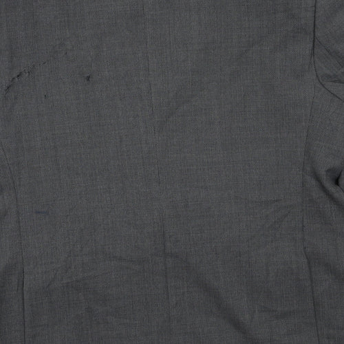 M&S Mens Grey   3 Piece Blazer Size 44