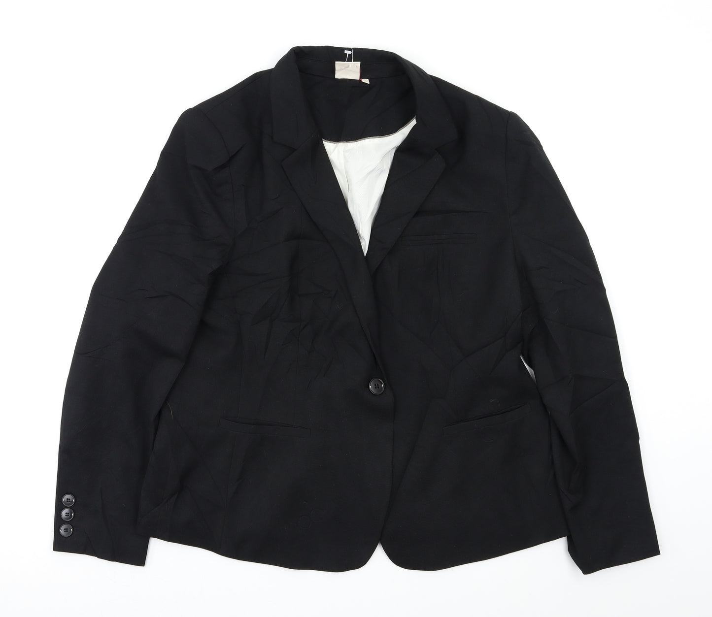 NEXT Womens Black   Jacket Blazer Size 18