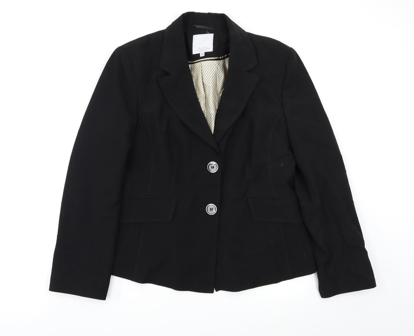 Debenhams Womens Black   Jacket Blazer Size 14