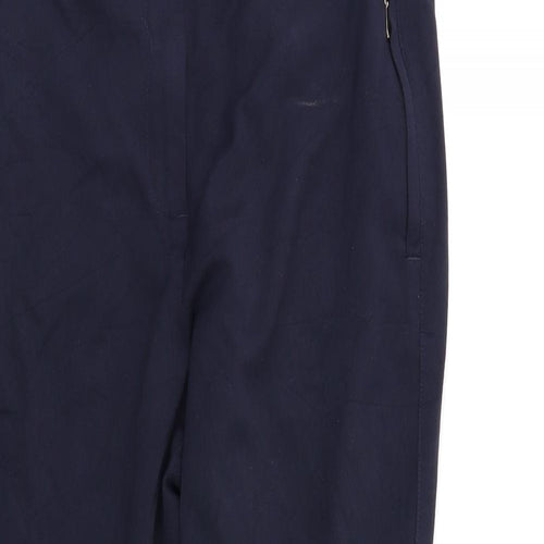 Ann Davey Womens Blue   Dress Pants Trousers Size M L26 in