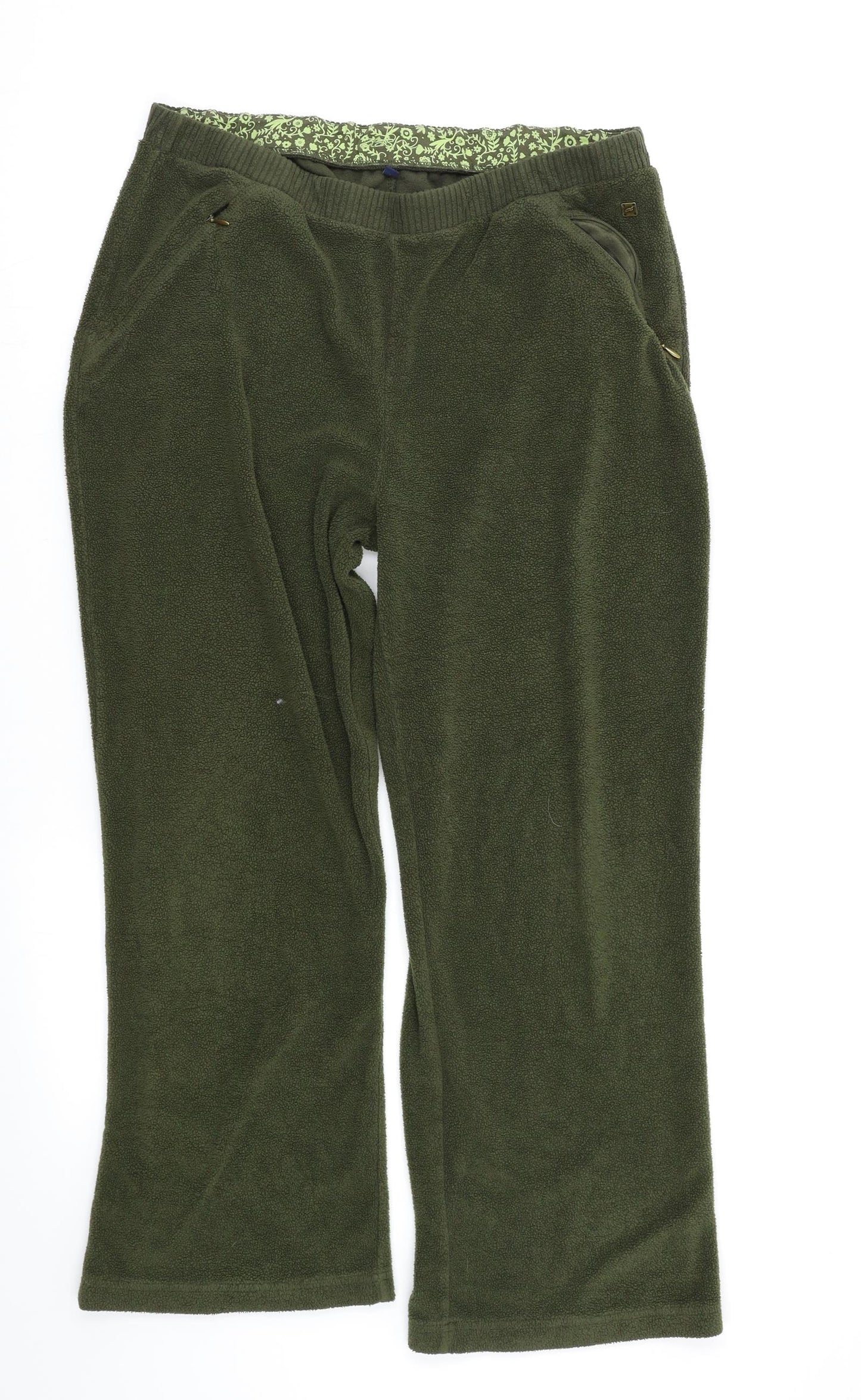 Preworn Womens Green   Jogger Trousers Size 16 L26 in