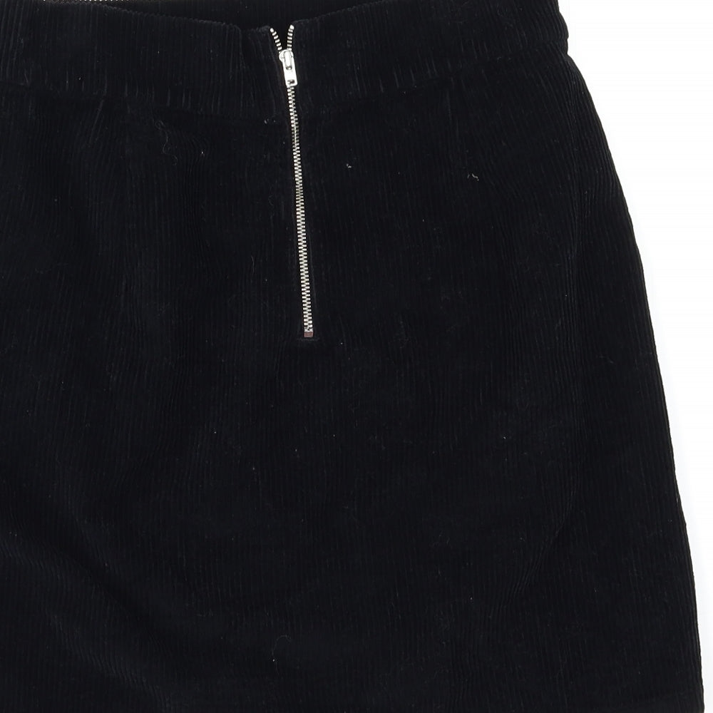 Topshop Womens Black   Mini Skirt Size 10