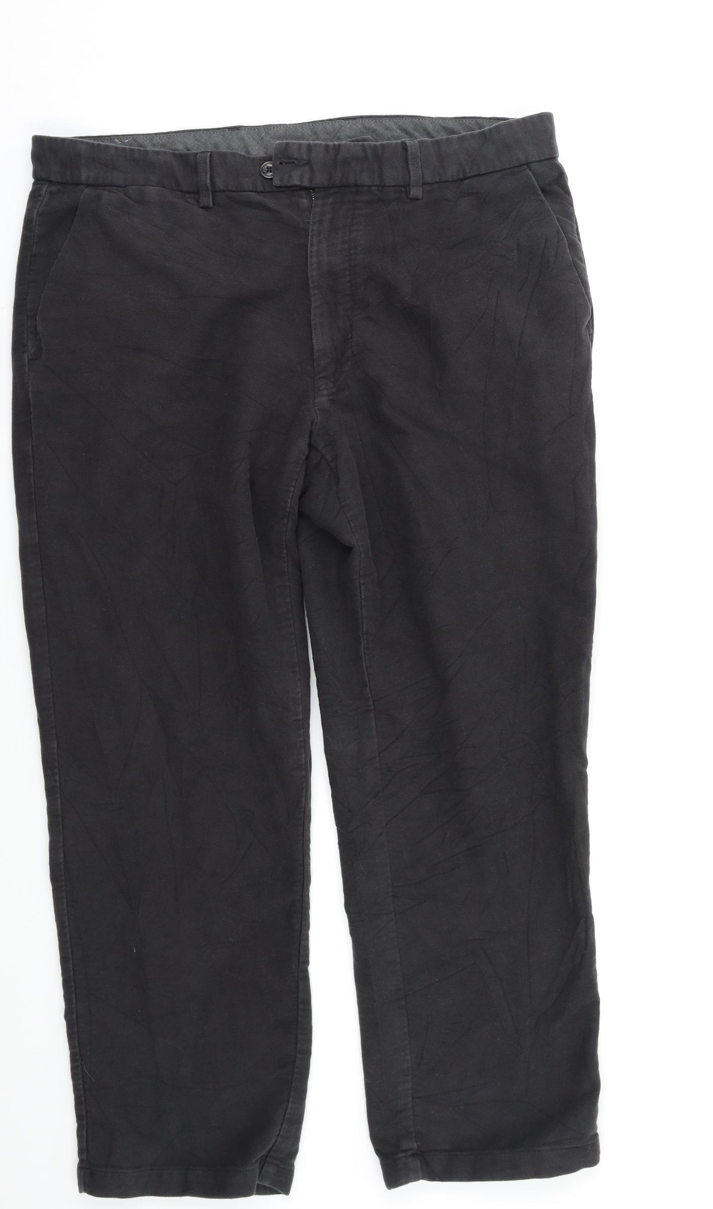 M&S Mens Grey   Trousers  Size 38 L26 in