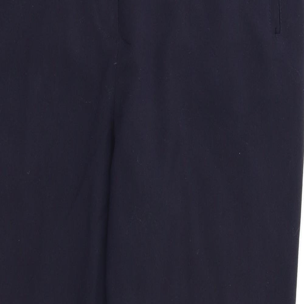 M&S Womens Blue   Trousers  Size 16 L27 in