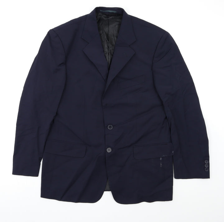 Preworn Mens Blue   Jacket Blazer Size M