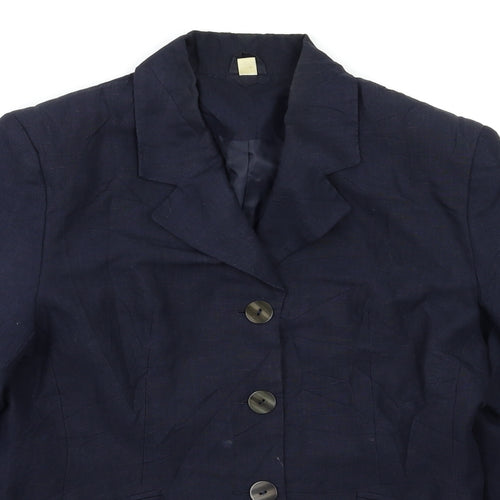 JWF Womens Blue   Jacket Blazer Size 10