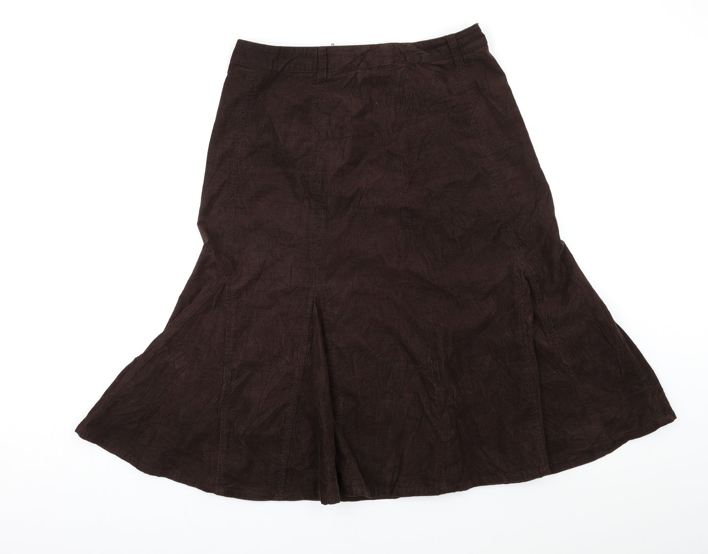BHS Womens Brown   A-Line Skirt Size 12