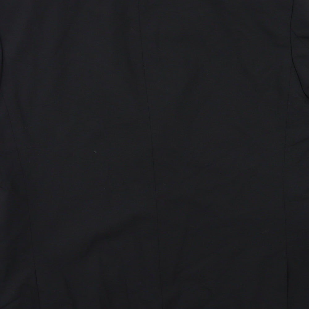 Moss Bross Mens Black   Jacket Blazer Size L