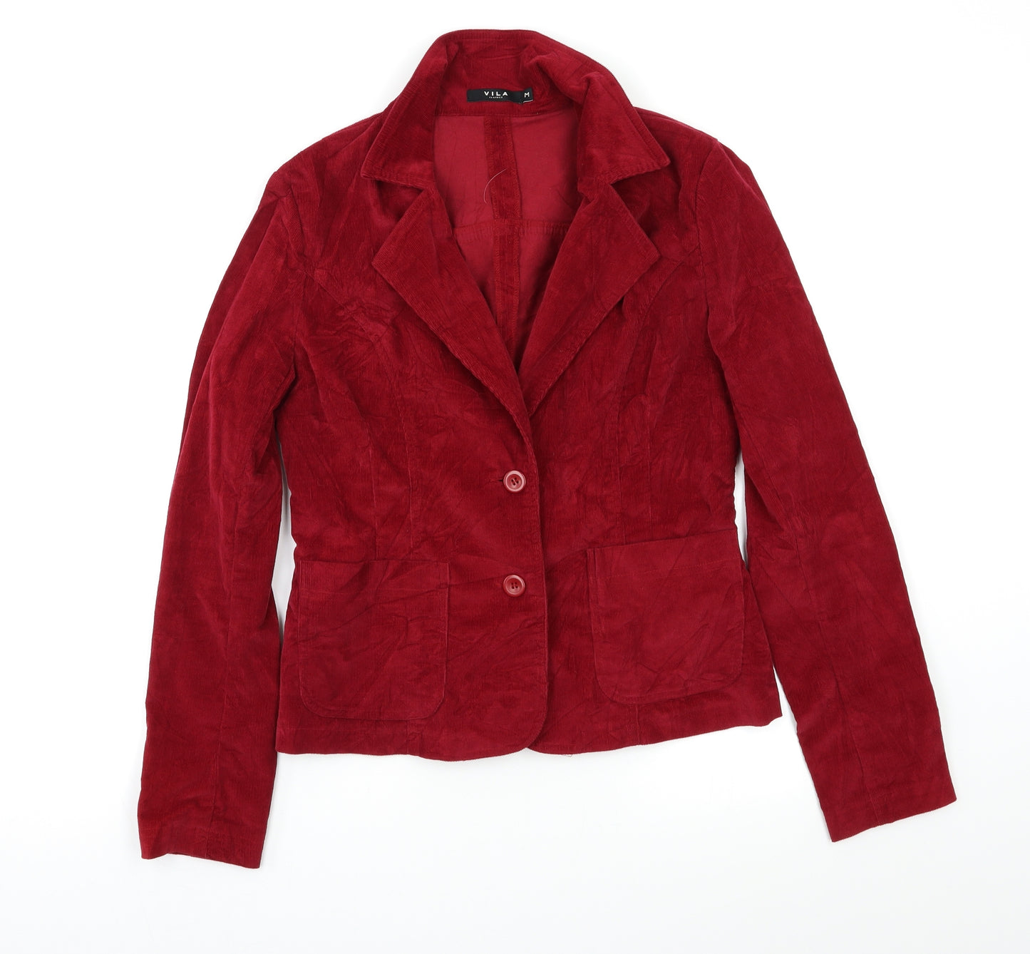 VILA Womens Red   Jacket Blazer Size M