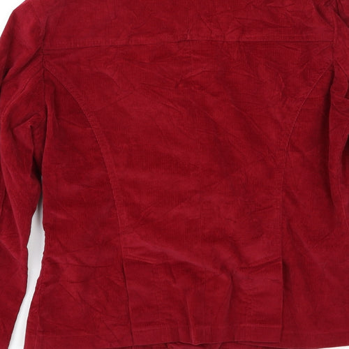 VILA Womens Red   Jacket Blazer Size M